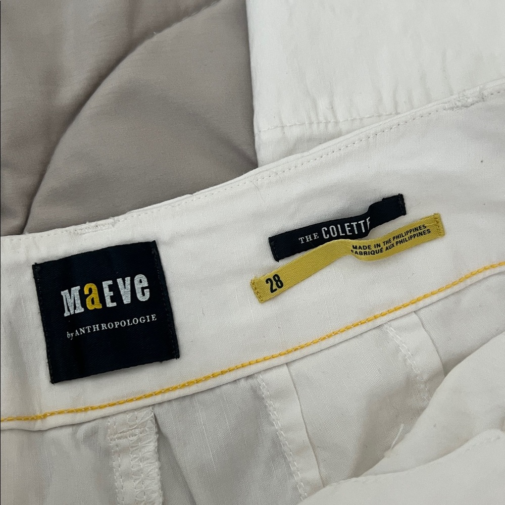 Anthropologie • The Colette Beachy Linen Full-Length Wide-Leg Pants - Picture 5 of 6